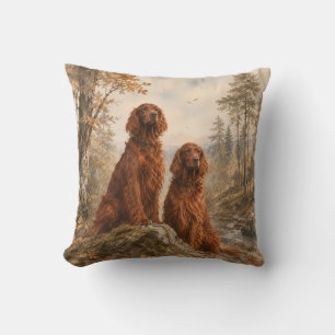 Irish Setter Throw Pillow