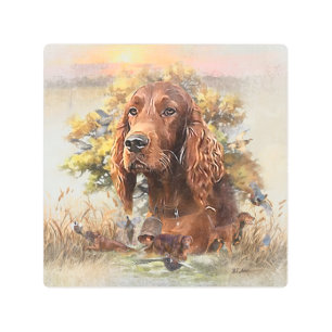 Irish Setter - Ultimate Upland Bird Dog Metal Print