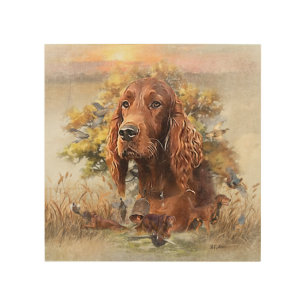 Irish Setter - Ultimate Upland Bird Dog Wood Wall Art
