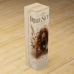  Irish Setter Wine Box