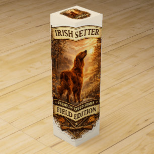 Irish Setter Wine Box