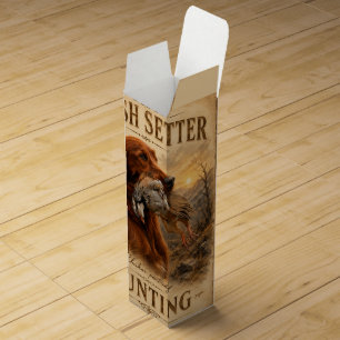 Irish Setter Wine Box