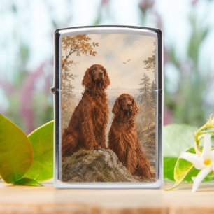 Irish Setter Zippo Lighter