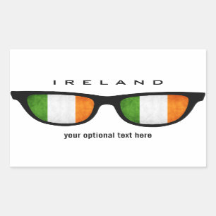 Irish Shades custom stickers