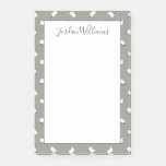 Irish Shamrock and Sheep Pattern Post-it Notes