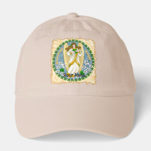 Irish Shamrock Angel Hat