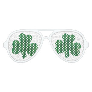 IRISH SHAMROCK AVIATOR SUNGLASSES