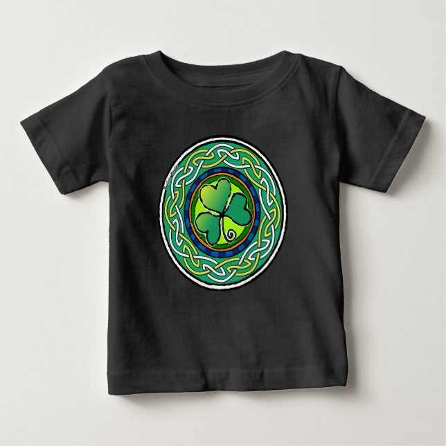 Irish shamrock baby T-Shirt (Front)