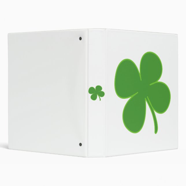 Irish Shamrock Binder (Background)