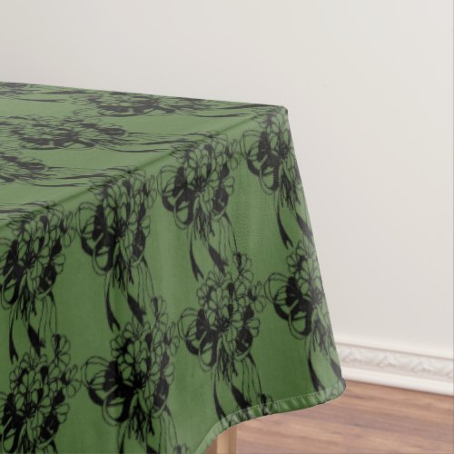 Irish Shamrock Bouquet Tablecloth 52x70 Tablecloth