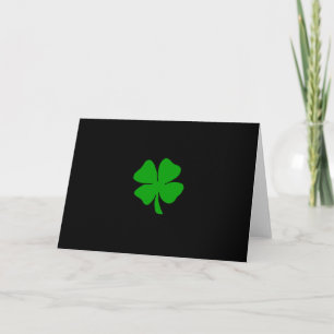 Irish Shamrock Card