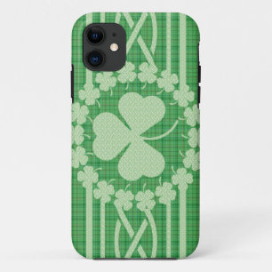 Irish Shamrock Celtic Pattern Custom Case-Mate ID™ iPhone 11 Case