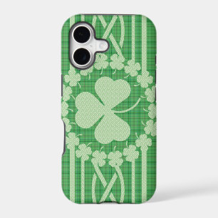 Irish Shamrock Celtic Pattern Custom Case-Mate ID™ iPhone 17 Case