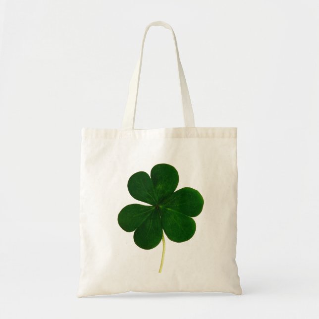 Irish Shamrock Clover St. Patrick Ireland Tote Bag (Front)