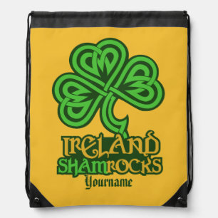 Irish Shamrock custom bag