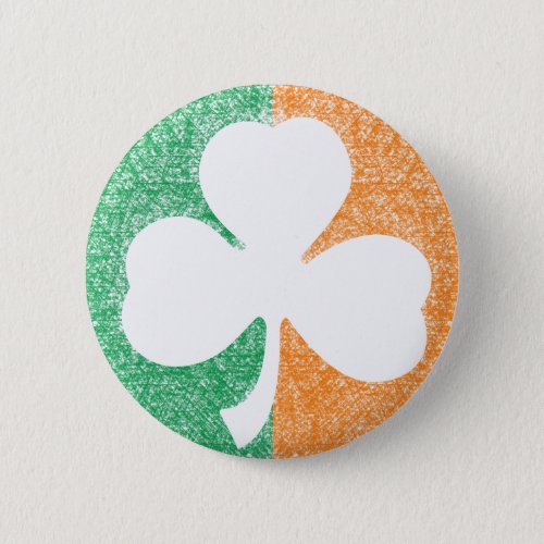 Irish Shamrock custom button