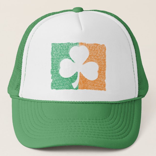 Irish Shamrock custom hat (Front)