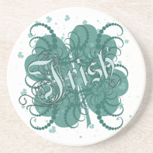 Irish Shamrock Drink Coaster