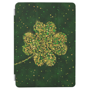 Irish Shamrock Four-leaf Lucky Clover iPad Air Cover