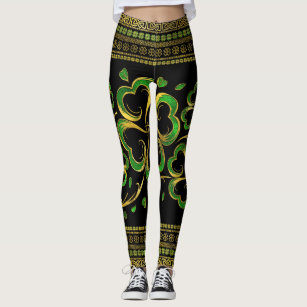 Women's St Patricks Day Leggings | Zazzle