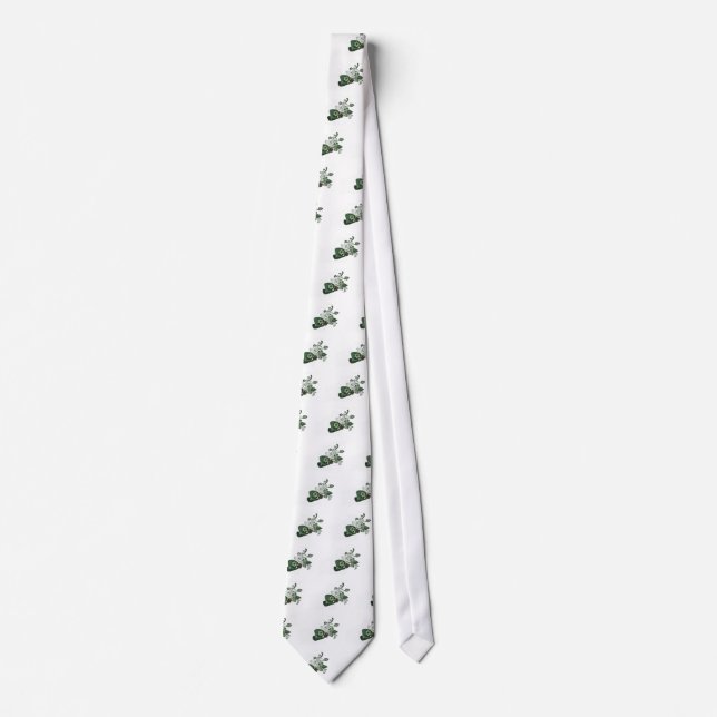 Irish Shamrock Hat Neck Tie (Front)