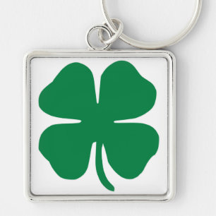 Irish Shamrock Keychain