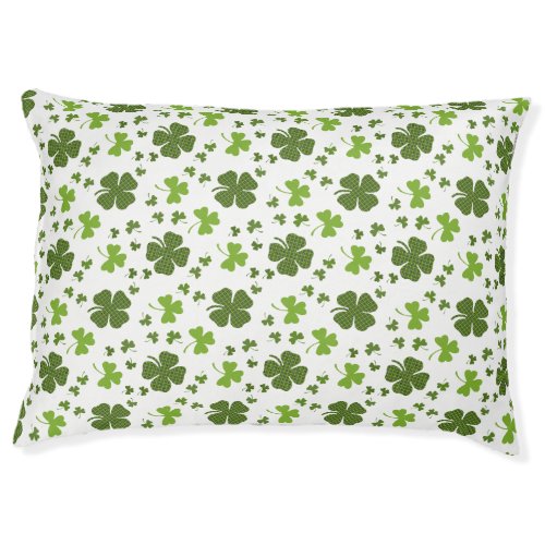 Irish Shamrock Large Dog Bed