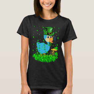 Irish Shamrock Leprechaun Dodo Bird St Patrick's D T-Shirt