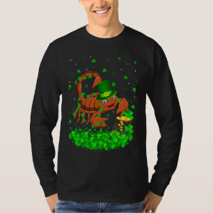 Irish Shamrock Leprechaun Scorpion St Patrick's Da T-Shirt