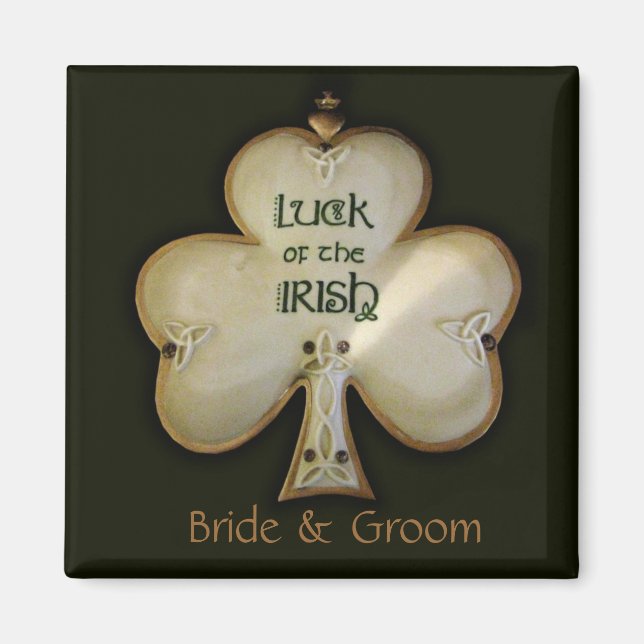 Irish Shamrock Magnet (Front)