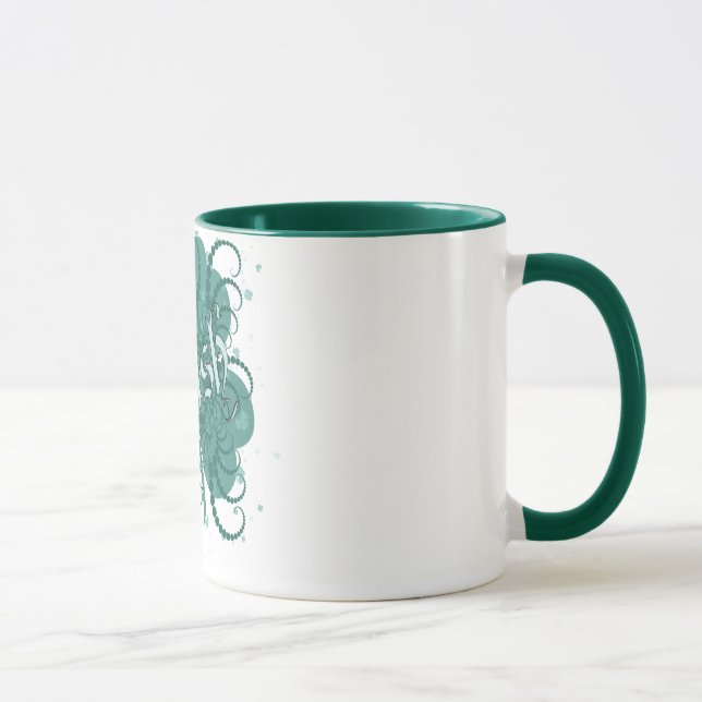 Irish Shamrock Mug (Right)