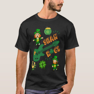 Irish Shamrock on St Paddy's Day Leprechaun Luck T-Shirt