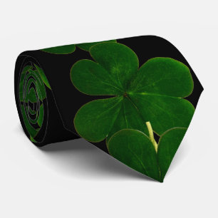 Irish Shamrock Pattern St Patrick's' Day Holiday Neck Tie