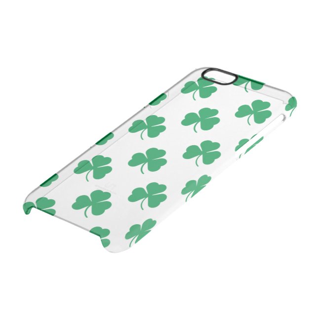 Irish Shamrock Pattern Uncommon iPhone Case (Bottom)