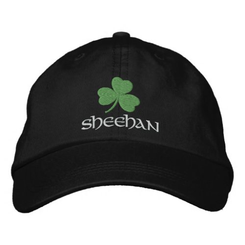 Irish Shamrock Personalized Embroidered Baseball Hat
