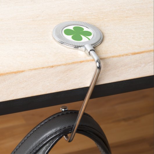 Irish Shamrock Purse Hook (In Situ)
