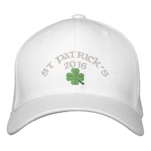 Irish shamrock St Patrick's day Embroidered Baseball Hat