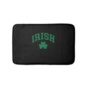 Irish Shamrock St Patricks Day Ireland Pride Irish Bath Mat
