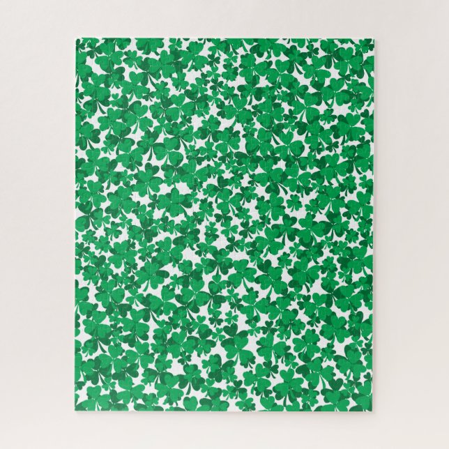 Irish Shamrock - St Patrick's Day Jigsaw Puzzle (Vertical)