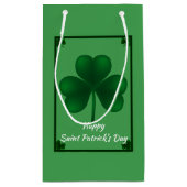 Irish Shamrock St Patricks SGB Small Gift Bag (Back)
