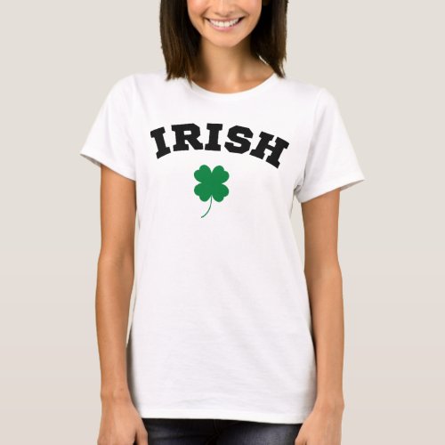 Irish  Shamrock St Patricks T_Shirt