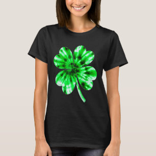 Irish Shamrock Tie Dye Happy St Patrick's Day Go L T-Shirt
