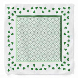 Irish Shamrocks Bandana