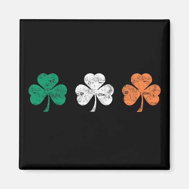 Irish Shamrocks Magnet (Front)
