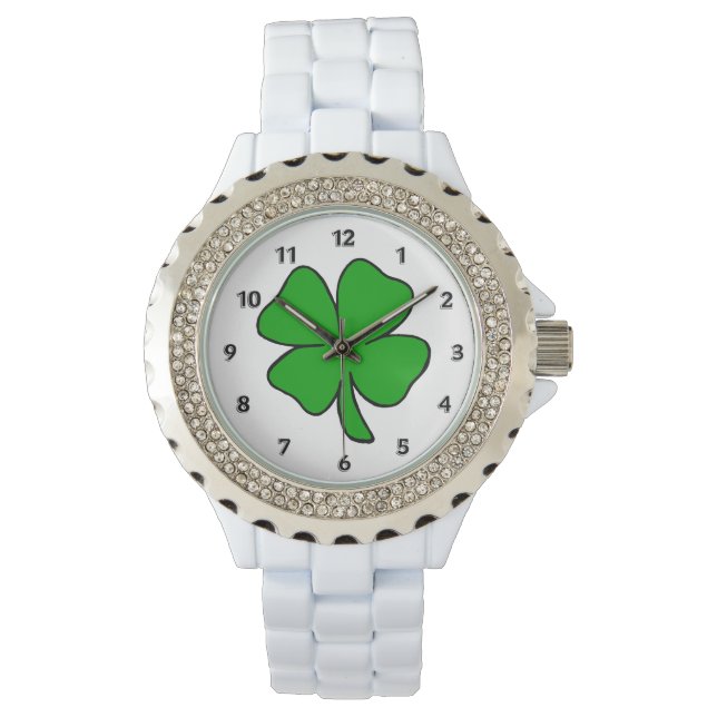 Irish Shamrocks Watch (Front)