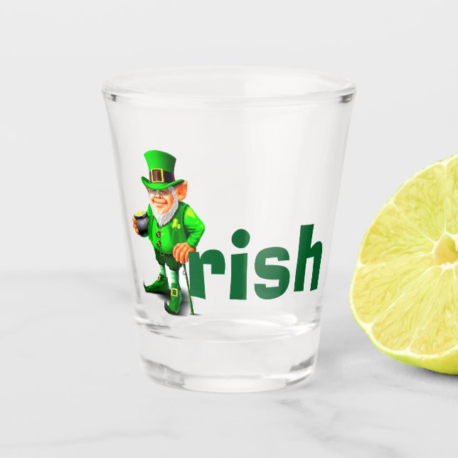 IRISH  SHOT GLASS (Front)