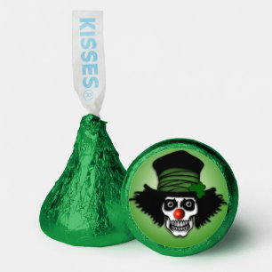 Irish Skeleton Clown Green Hershey®'s Kisses®