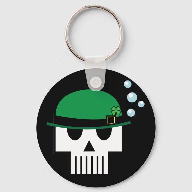 Irish Skulicon Keychain (Front)