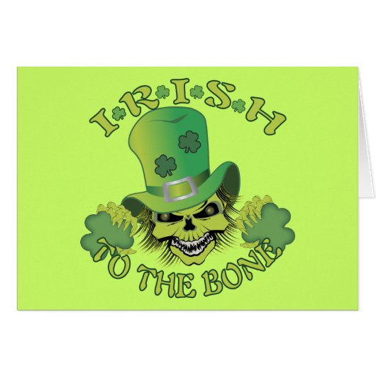 Irish Skull (Front Horizontal)