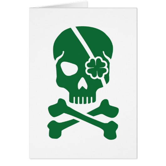 Irish skull cards (Front)